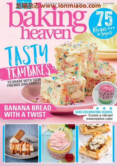 [英国版]Baking Heaven 烘焙甜品蛋糕杂志 2021年5月刊